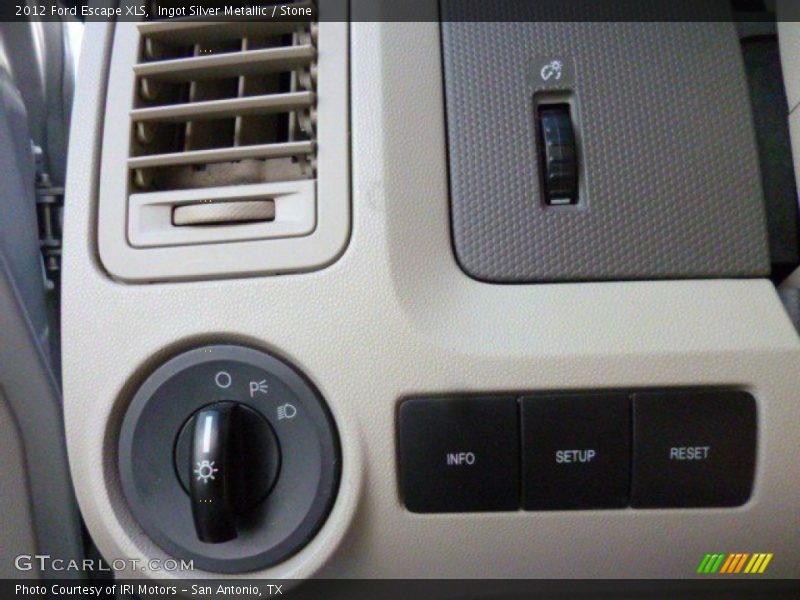Ingot Silver Metallic / Stone 2012 Ford Escape XLS