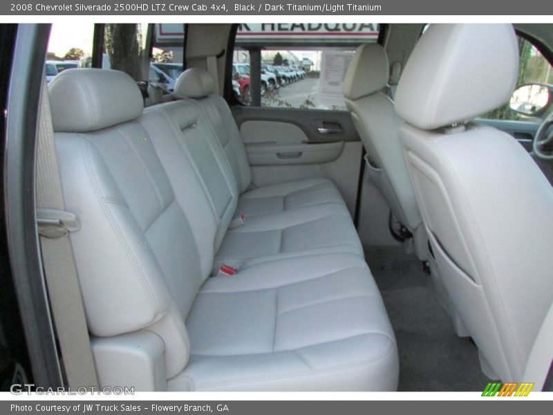 Black / Dark Titanium/Light Titanium 2008 Chevrolet Silverado 2500HD LTZ Crew Cab 4x4