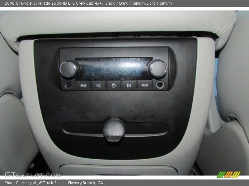 Black / Dark Titanium/Light Titanium 2008 Chevrolet Silverado 2500HD LTZ Crew Cab 4x4