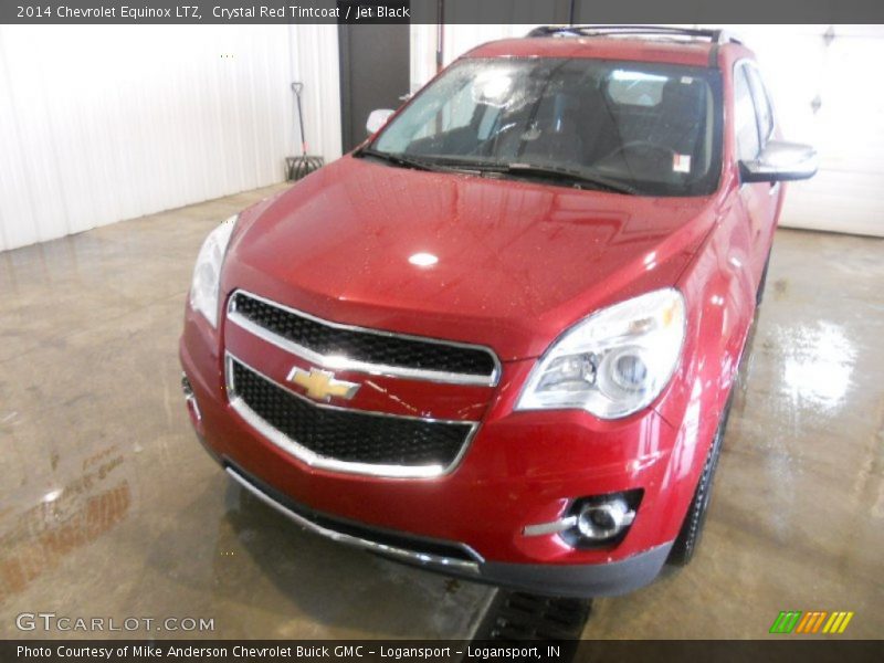 Crystal Red Tintcoat / Jet Black 2014 Chevrolet Equinox LTZ