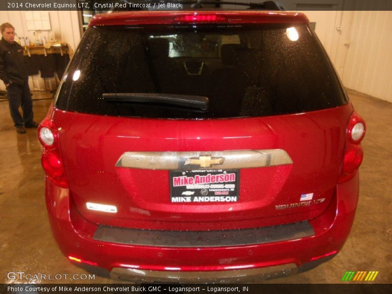 Crystal Red Tintcoat / Jet Black 2014 Chevrolet Equinox LTZ