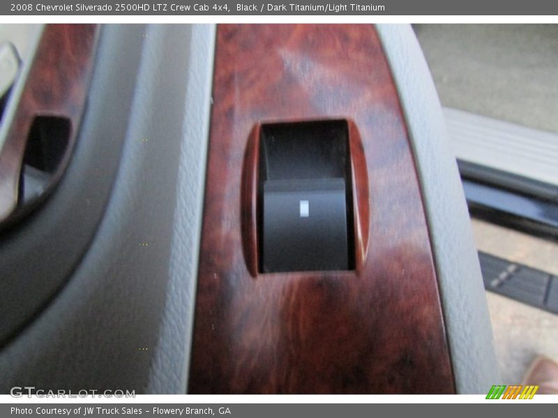 Black / Dark Titanium/Light Titanium 2008 Chevrolet Silverado 2500HD LTZ Crew Cab 4x4