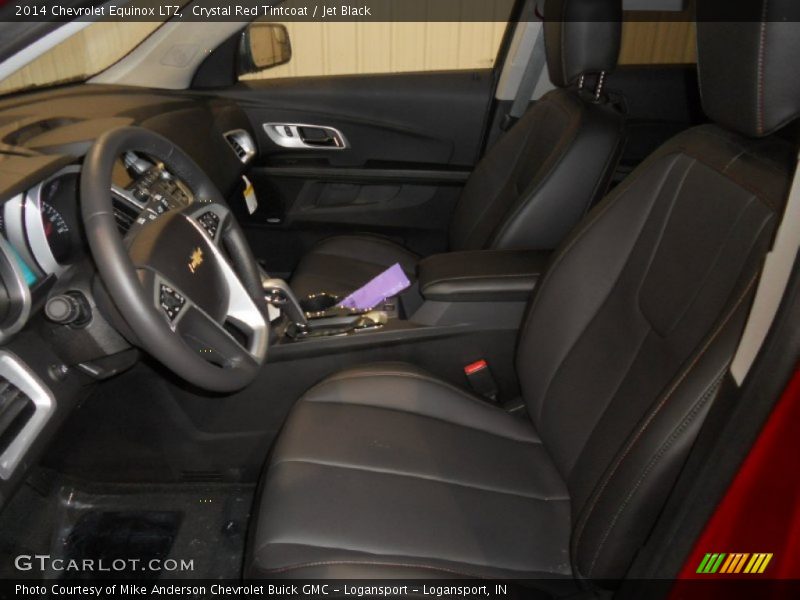 Crystal Red Tintcoat / Jet Black 2014 Chevrolet Equinox LTZ