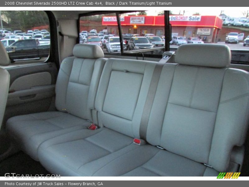 Black / Dark Titanium/Light Titanium 2008 Chevrolet Silverado 2500HD LTZ Crew Cab 4x4