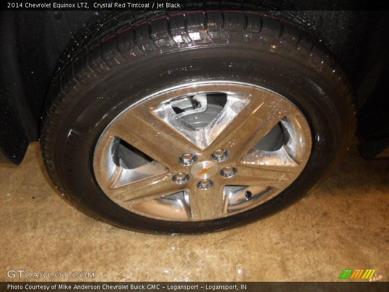 Crystal Red Tintcoat / Jet Black 2014 Chevrolet Equinox LTZ