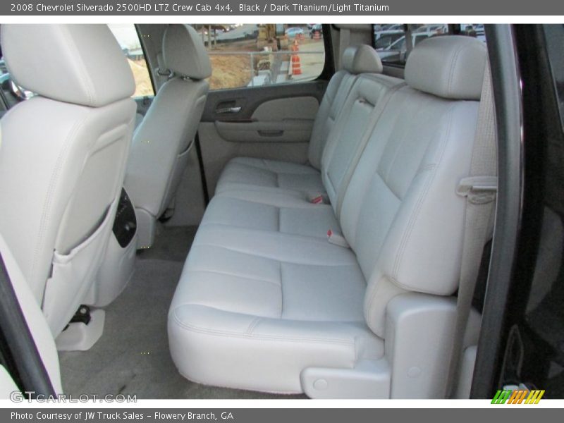 Black / Dark Titanium/Light Titanium 2008 Chevrolet Silverado 2500HD LTZ Crew Cab 4x4