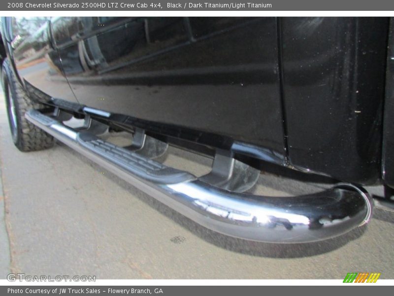 Black / Dark Titanium/Light Titanium 2008 Chevrolet Silverado 2500HD LTZ Crew Cab 4x4