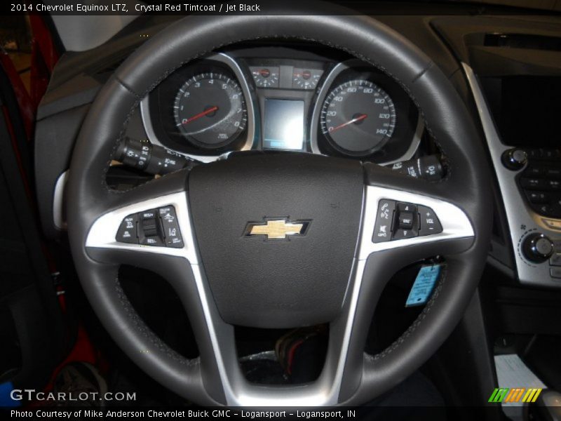 Crystal Red Tintcoat / Jet Black 2014 Chevrolet Equinox LTZ