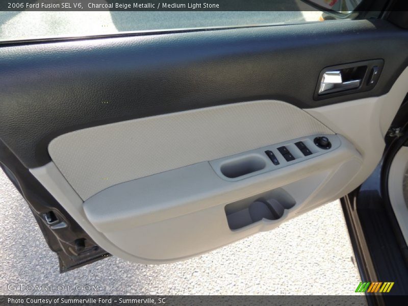 Charcoal Beige Metallic / Medium Light Stone 2006 Ford Fusion SEL V6