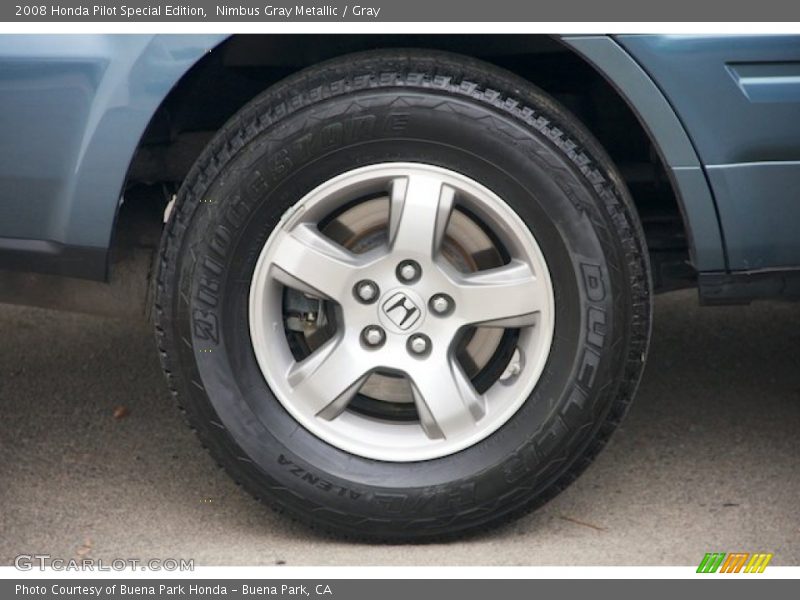 Nimbus Gray Metallic / Gray 2008 Honda Pilot Special Edition