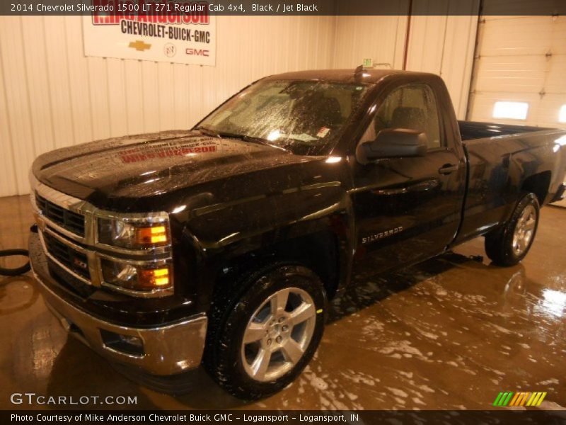 Black / Jet Black 2014 Chevrolet Silverado 1500 LT Z71 Regular Cab 4x4