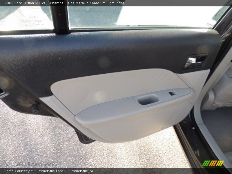 Charcoal Beige Metallic / Medium Light Stone 2006 Ford Fusion SEL V6