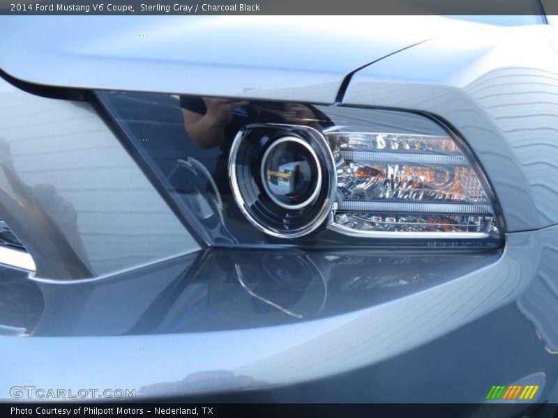 Sterling Gray / Charcoal Black 2014 Ford Mustang V6 Coupe