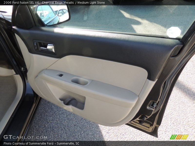 Charcoal Beige Metallic / Medium Light Stone 2006 Ford Fusion SEL V6