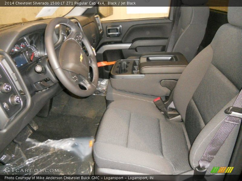 Black / Jet Black 2014 Chevrolet Silverado 1500 LT Z71 Regular Cab 4x4