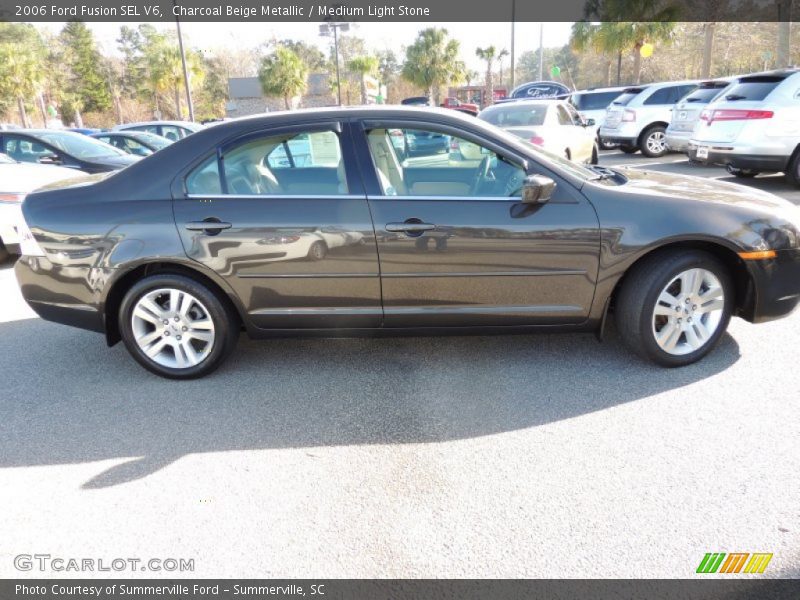 Charcoal Beige Metallic / Medium Light Stone 2006 Ford Fusion SEL V6