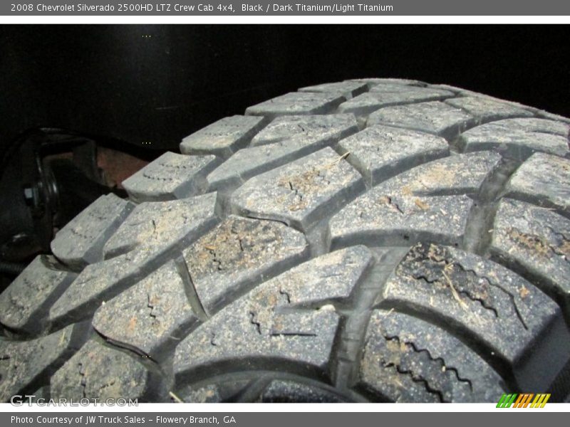 Black / Dark Titanium/Light Titanium 2008 Chevrolet Silverado 2500HD LTZ Crew Cab 4x4