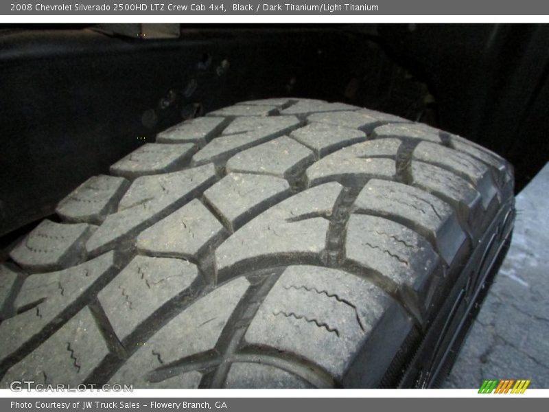 Black / Dark Titanium/Light Titanium 2008 Chevrolet Silverado 2500HD LTZ Crew Cab 4x4