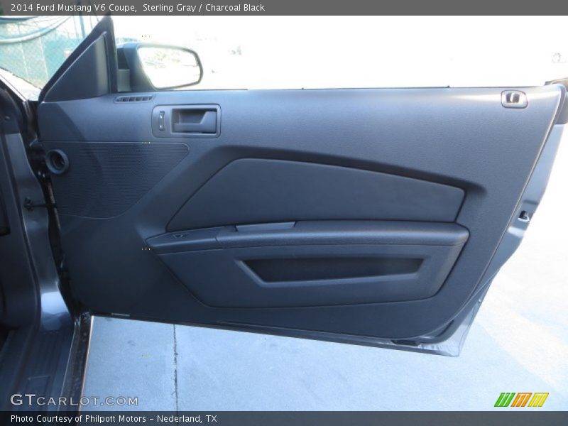 Sterling Gray / Charcoal Black 2014 Ford Mustang V6 Coupe