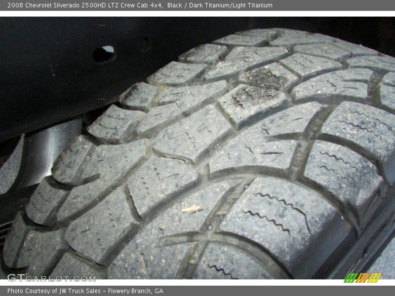 Black / Dark Titanium/Light Titanium 2008 Chevrolet Silverado 2500HD LTZ Crew Cab 4x4