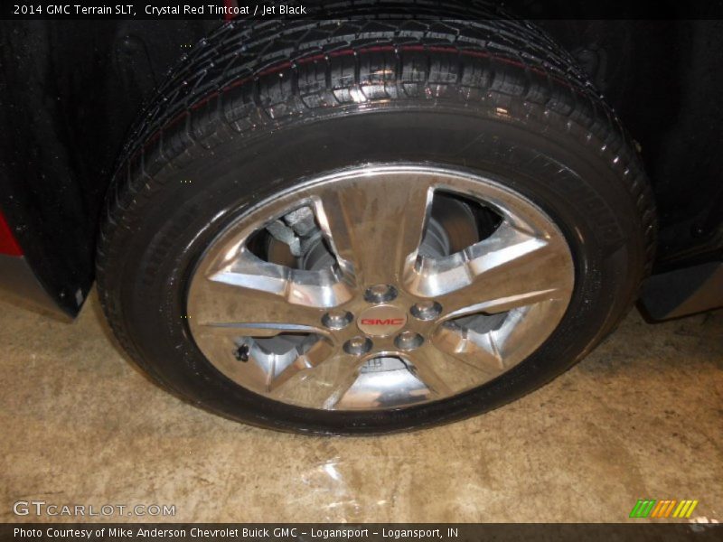 Crystal Red Tintcoat / Jet Black 2014 GMC Terrain SLT