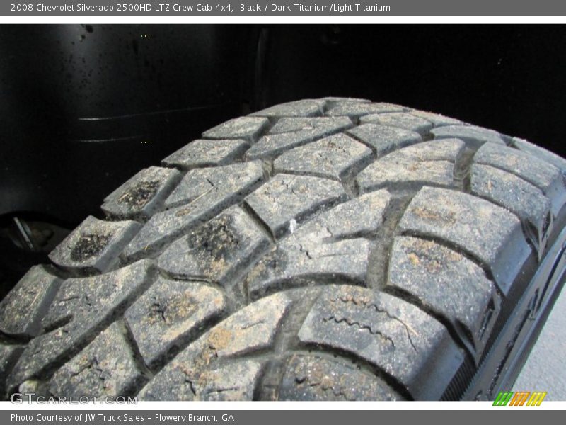 Black / Dark Titanium/Light Titanium 2008 Chevrolet Silverado 2500HD LTZ Crew Cab 4x4