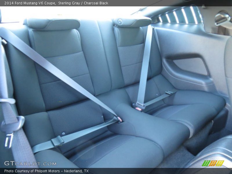 Sterling Gray / Charcoal Black 2014 Ford Mustang V6 Coupe