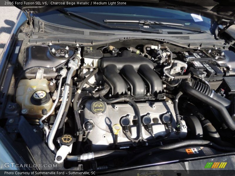 Charcoal Beige Metallic / Medium Light Stone 2006 Ford Fusion SEL V6
