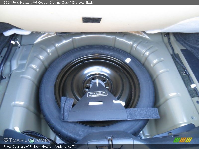 Sterling Gray / Charcoal Black 2014 Ford Mustang V6 Coupe