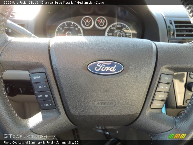 Charcoal Beige Metallic / Medium Light Stone 2006 Ford Fusion SEL V6