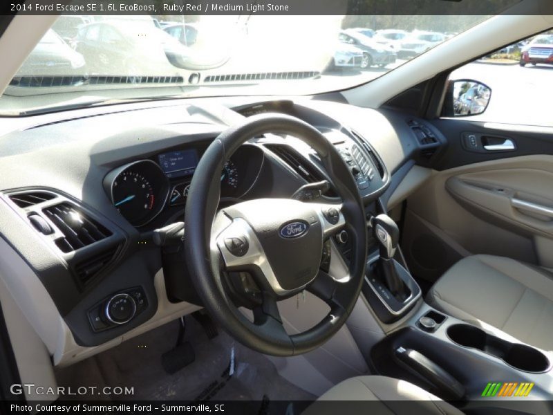 Ruby Red / Medium Light Stone 2014 Ford Escape SE 1.6L EcoBoost