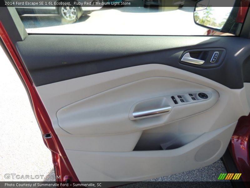 Ruby Red / Medium Light Stone 2014 Ford Escape SE 1.6L EcoBoost
