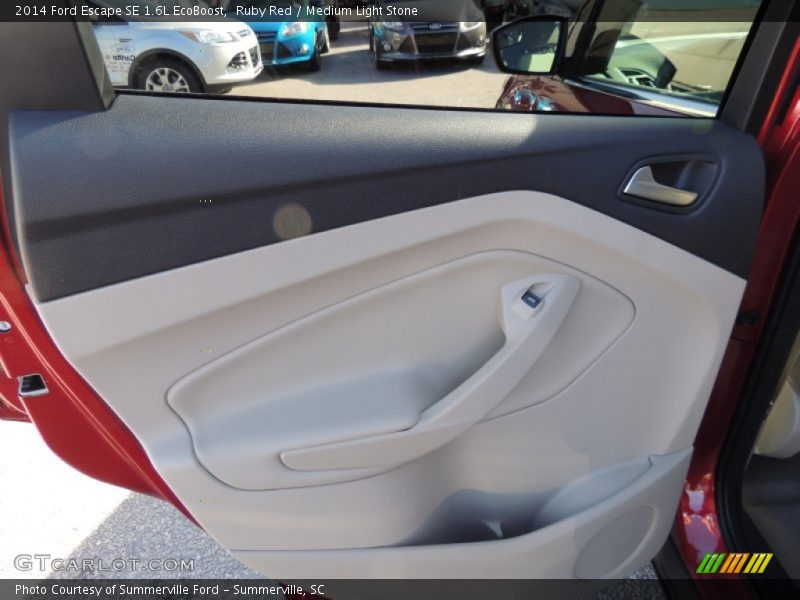 Ruby Red / Medium Light Stone 2014 Ford Escape SE 1.6L EcoBoost