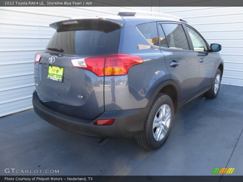 Shoreline Blue Pearl / Ash 2013 Toyota RAV4 LE