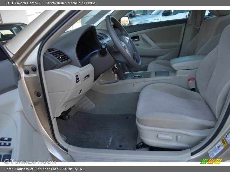 Sandy Beach Metallic / Bisque 2011 Toyota Camry LE