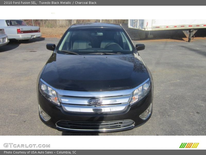 Tuxedo Black Metallic / Charcoal Black 2010 Ford Fusion SEL