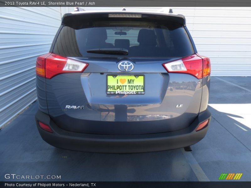 Shoreline Blue Pearl / Ash 2013 Toyota RAV4 LE