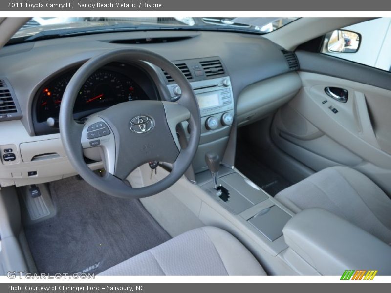 Bisque Interior - 2011 Camry LE 