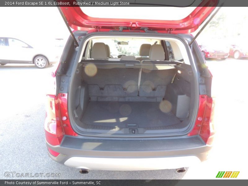 Ruby Red / Medium Light Stone 2014 Ford Escape SE 1.6L EcoBoost