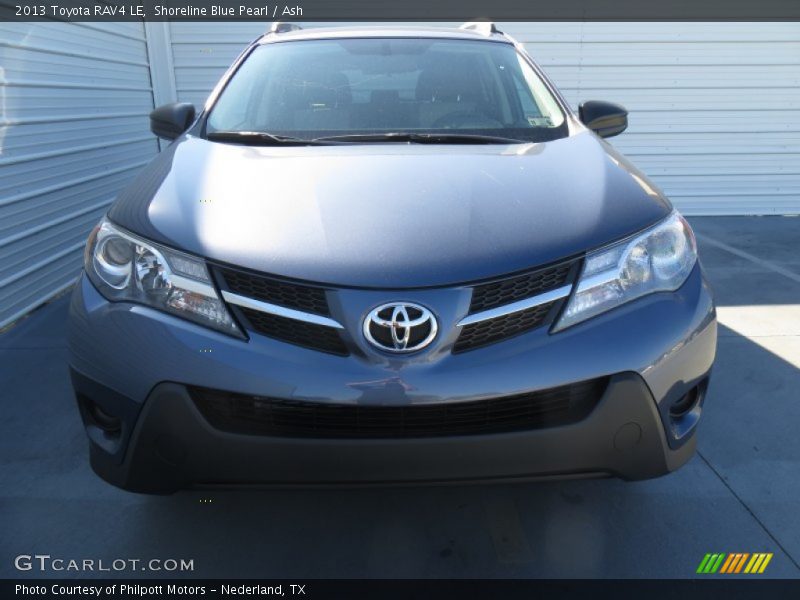 Shoreline Blue Pearl / Ash 2013 Toyota RAV4 LE