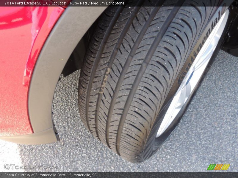 Ruby Red / Medium Light Stone 2014 Ford Escape SE 1.6L EcoBoost