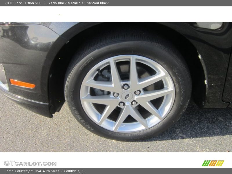 Tuxedo Black Metallic / Charcoal Black 2010 Ford Fusion SEL