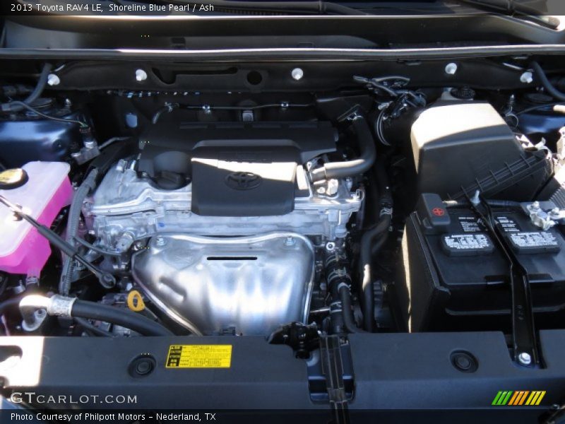 Shoreline Blue Pearl / Ash 2013 Toyota RAV4 LE