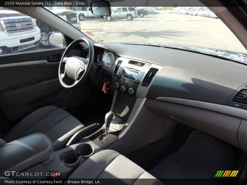 Slate Blue / Gray 2009 Hyundai Sonata GLS