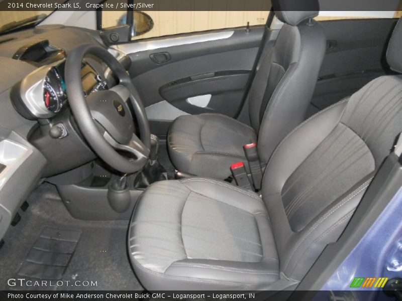 Front Seat of 2014 Spark LS