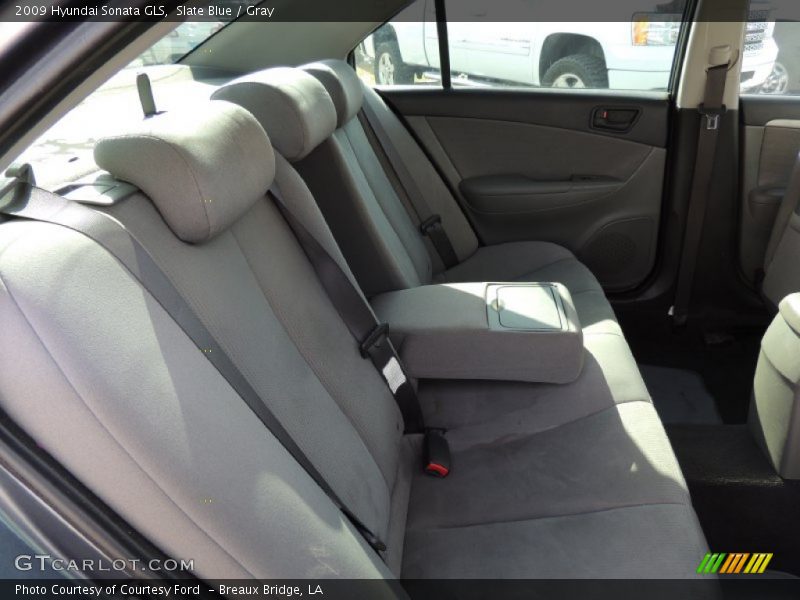 Slate Blue / Gray 2009 Hyundai Sonata GLS
