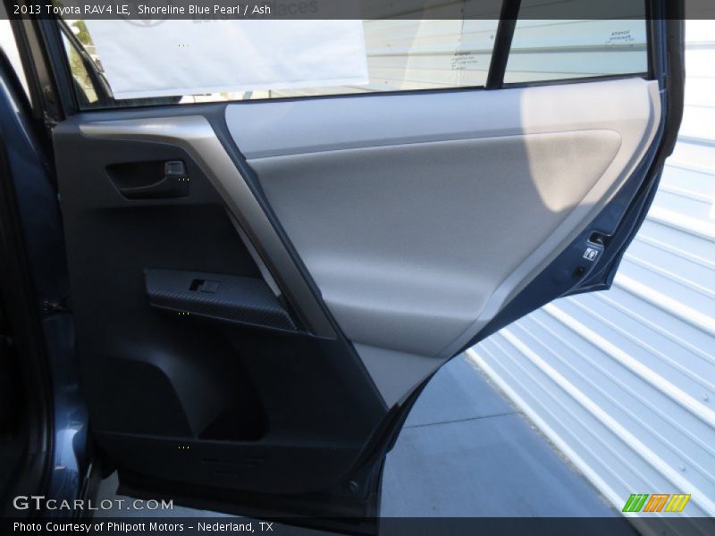 Shoreline Blue Pearl / Ash 2013 Toyota RAV4 LE