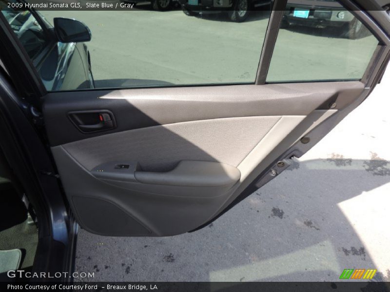 Slate Blue / Gray 2009 Hyundai Sonata GLS