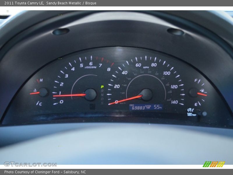  2011 Camry LE LE Gauges