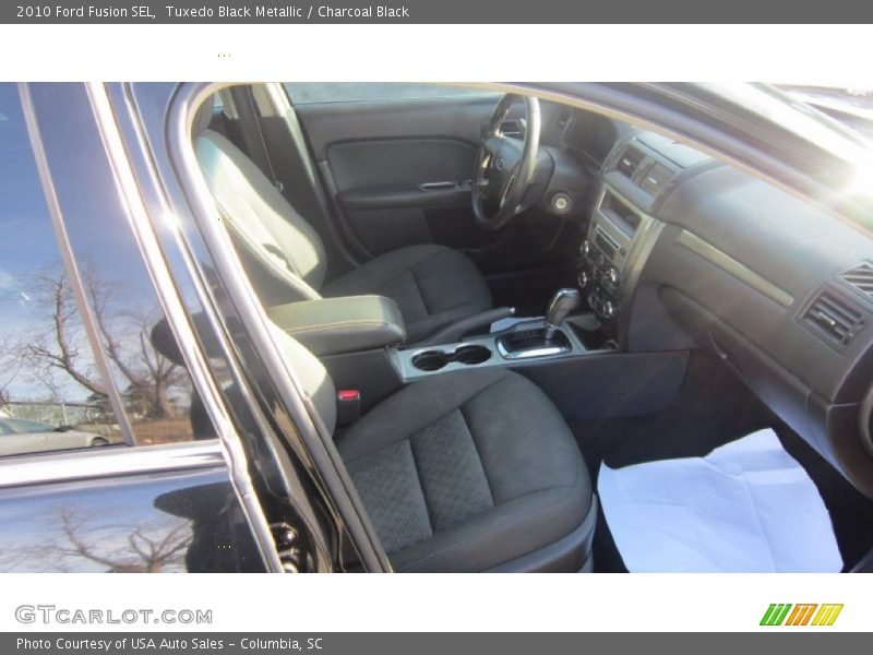 Tuxedo Black Metallic / Charcoal Black 2010 Ford Fusion SEL